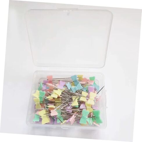 Housoutil 100Pcs Flat Button Head Pins for DIY Sewing Crafts Head Pins for Quilting and Crafting Durable Flat Head Sewing Pins for Marking Projects in Saudi Arabia