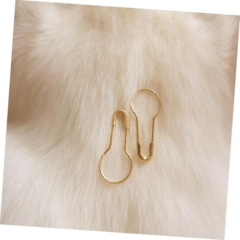 Uonlytech 1000Pcs Gold Metal Gourd Safety Pins for Knitting Sewing and DIY Crafts Versatile Sharp Bulb Pins for Clothing Decoration and Quilting Chic Design in Saudi Arabia