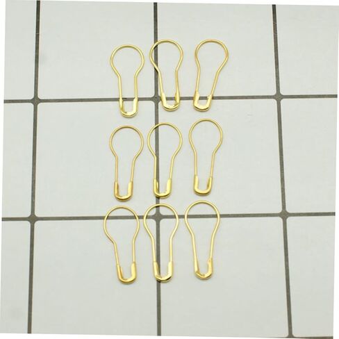 Uonlytech 1000Pcs Gold Metal Gourd Safety Pins for Knitting Sewing and DIY Crafts Versatile Sharp Bulb Pins for Clothing Decoration and Quilting Chic Design in Saudi Arabia