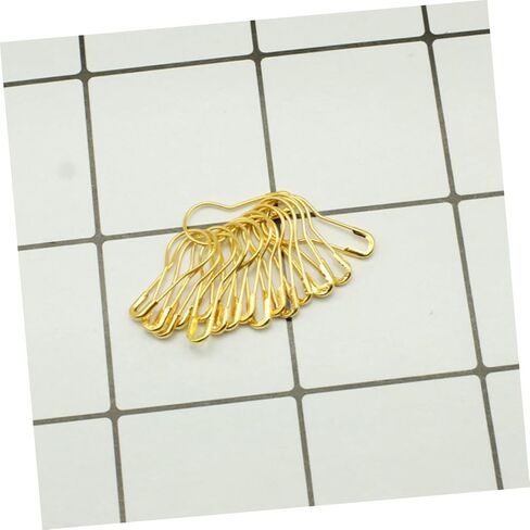 Uonlytech 1000Pcs Gold Metal Gourd Safety Pins for Knitting Sewing and DIY Crafts Versatile Sharp Bulb Pins for Clothing Decoration and Quilting Chic Design in Saudi Arabia