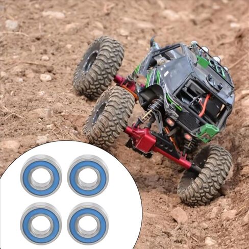 Compatible with Tamiya for TT-01 TT01E TT01D for TT02B 1/10 RC Car Upgrades Parts Accessories 20PCS Sealed Ball Bearing Kit RC Car Accessories in Saudi Arabia