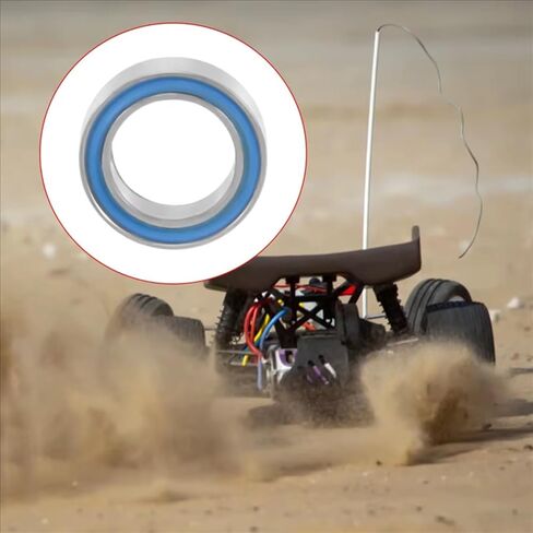 Compatible with Tamiya for TT-01 TT01E TT01D for TT02B 1/10 RC Car Upgrades Parts Accessories 20PCS Sealed Ball Bearing Kit RC Car Accessories in Saudi Arabia