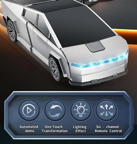 عنكبوت سيارة تحكم عن بعد سيارات RC تدور 360 درجة مع ألعاب 2.4 جيجا هرتز هدية سيارة للأولاد 3 4 5 6 7 8 9 10 11 12 (أحمر) in Saudi Arabia
