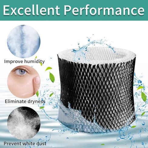 SUNRRA HWF64 Humidifier Filter for Sunbeam Humidifier Filter B, SCM1746, Long-Last & Sturdy, Fits Holmes HM1746, HM-1745 and Bionaire BWF64, 3 Pack in Kuwait