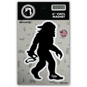 The Bigfoot Brand 6 Inch Vinyl Decal Bigfoot Magnet, Made in The USA (Fridge Warning) in Saudi Arabia