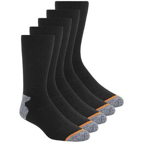 Weatherproof Vintage Men's Outdoor Wool Blend Crew Socks, Black, 5 Pairs in Kuwait