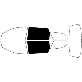 Rvinyl Window Tint Kit Compatible with Dodge Journey 2009-2020 - Black 20% - Single Ply No Bubble Film - Do it Yourself Vehicle Complete Precut Kit in Saudi Arabia