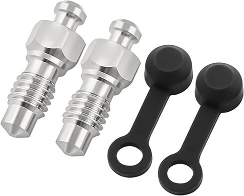 Bleed Screw with Caps Disc Brake Caliper Exhaust Motorcycles Caliper Bicycles Disc Screw in Kuwait