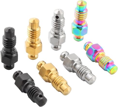 Bleed Screw with Caps Disc Brake Caliper Exhaust Motorcycles Caliper Bicycles Disc Screw in Kuwait