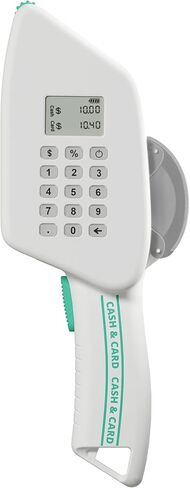 Digital Price Label Maker, Cash and Card Display, LCD Screen, Numeric Keypad in Saudi Arabia