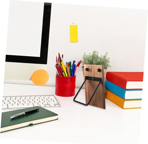 Cabilock 1 Set Minimalist Iron Table Calendar Bracket DIY Calendar Rack for Desk Display Versatile Stand in Saudi Arabia