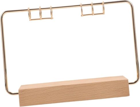 1Set Decorative Calendar Holder Flip Calendar Support Stand for Office Home Desk Decor Lightweight Portable Table Decoration for Teachers Students in Saudi Arabia