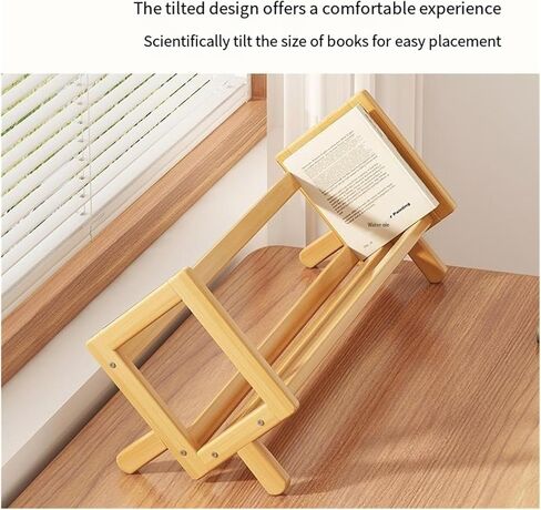 Desktop Small Book Organizer Shelf - Students Simple Vertical Storage Rack, Budget-Friendly Standing Bookend for Home Study Desk, Easy Assembly Mini Book(X-Small) in Saudi Arabia