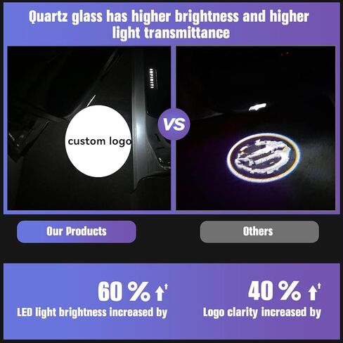 No Fade Car Door Lights Logo Compatible with Nissan, LED Welcome Lights Accessories for Altima Maxima Armada Titan Quest Pathfinder TERRA in Saudi Arabia