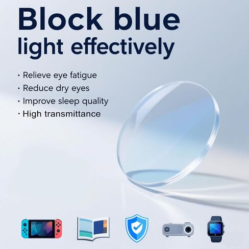 Missfive 2-Pack Light Multifocus نظارات القراءة التقدمية حجب الضوء الأزرق، مفصلات زنبركية متعددة البؤر للرجال بدون خط جودة قارئ ثلاثي البؤر نظارات مريحة (مساحة عمل للمدى القريب، 2.25x) in Kuwait