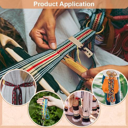 BENECREAT 3Pcs Beech Wood Weaving Shuttle, Knitting Loom Shuttles Handcrafted Knitting Loom Tools for Tapestry DIY Craft Weaving Accessories, Pointy in Saudi Arabia