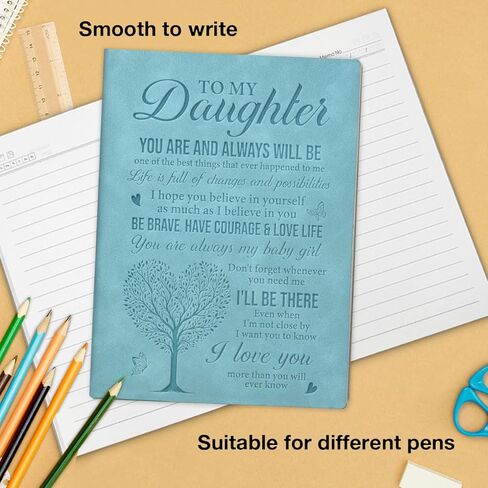 Daughter Gifts Notebook Writing Journal Gifts for Daughters Birthday Graduation Christmas-Purple in Saudi Arabia
