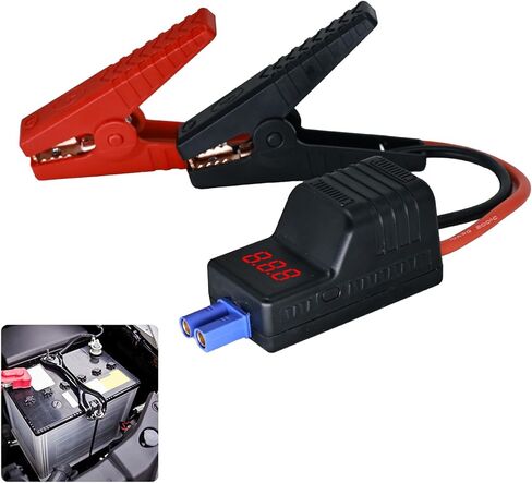 EC5 Smart Jump Starter Clamps,EC5 Heavy Duty Jump Starter Automotive Booster Clamp Cables Replacement Alligator Clamps with Intelligent LCD Screen for 12V Car Jump Starterand Many Other Brands in Saudi Arabia