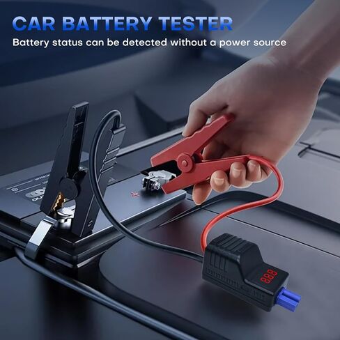 EC5 Smart Jump Starter Clamps,EC5 Heavy Duty Jump Starter Automotive Booster Clamp Cables Replacement Alligator Clamps with Intelligent LCD Screen for 12V Car Jump Starterand Many Other Brands in Saudi Arabia