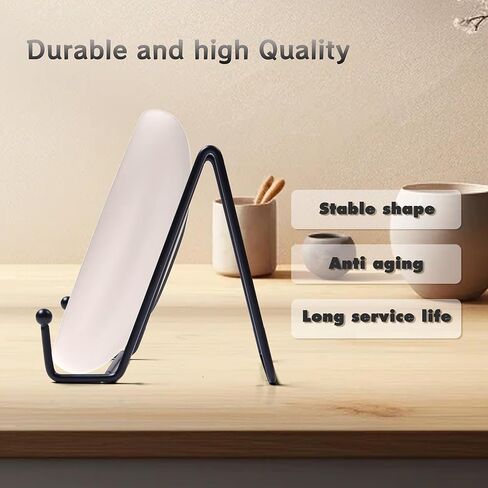 3 Inch Mini Metal Display Easels, 2 Pack Tabletop Stands | For Wreath, Picture & Decorative Plate Holder in Saudi Arabia
