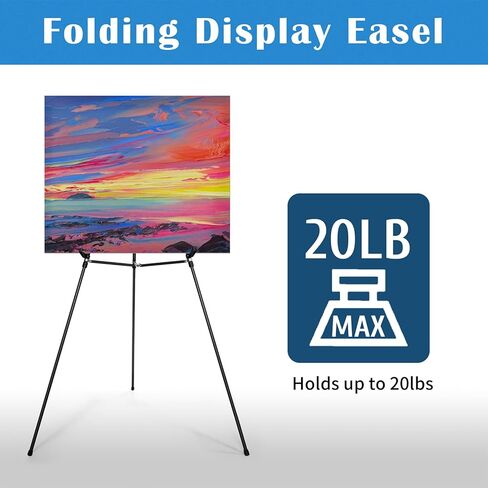 تقع في Art 70 "قابلة للتعديل من الألومنيوم ، الحامل ، الحامل ثلاثي الأبعاد متعدد الاستخدامات للعروض التقديمية الفنية ، ويحتوي على وزن خفيف ومتين للعروض الفنية والمعارض والاستوديوهات ، ويحتوي على 20 رطلاً in Kuwait