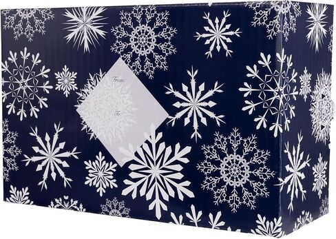 Decorative Shipping Boxes Christmas Decorated Gift Boxes For Mailing Holiday Gifts & Christmas Presents, 6 Pack of Holiday Shipping Boxes, Multiple Sizes Designs, Holly and Gold, Medium in Kuwait