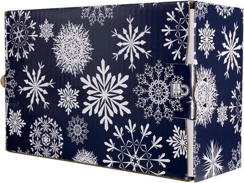 Decorative Shipping Boxes Christmas Decorated Gift Boxes For Mailing Holiday Gifts & Christmas Presents, 6 Pack of Holiday Shipping Boxes, Multiple Sizes Designs, Holly and Gold, Medium in Kuwait