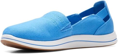 حذاء Clarks Breeze Step للسيدات سهل الارتداء 8.5 C/D أزرق أمريكي in Saudi Arabia