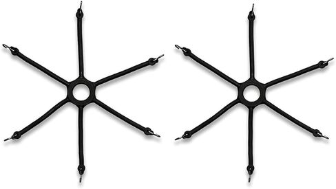 Replace Black 0218 Spider Bungee Truck Snow Tire Heavy Duty Truck Tire Chain Adjuster (Set of 2) in Saudi Arabia