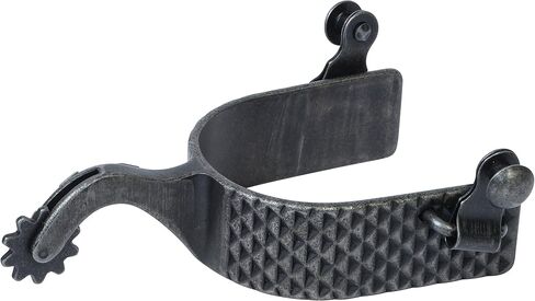 Weaver Leather Men's Spur with Plain Buffed Brown Band in Kuwait