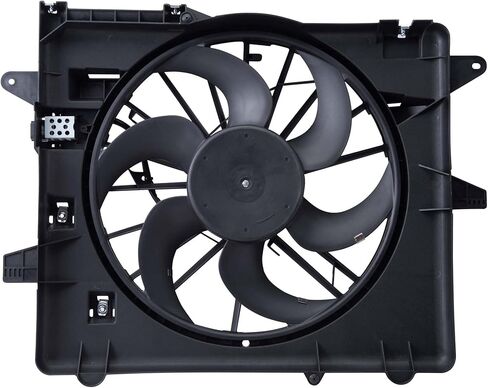 Brock Replacement Cooling Fan Motor Assembly Compatible with Mustang DR3Z 8C607 B, Standard OE in Saudi Arabia
