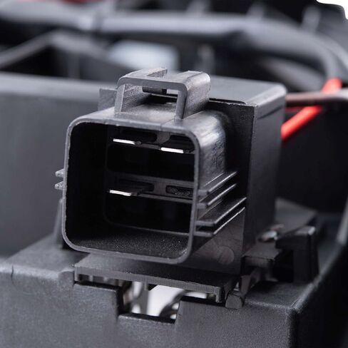 Brock Replacement Cooling Fan Motor Assembly Compatible with Mustang DR3Z 8C607 B, Standard OE in Saudi Arabia