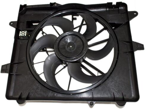 Brock Replacement Cooling Fan Motor Assembly Compatible with Mustang DR3Z 8C607 B, Standard OE in Saudi Arabia