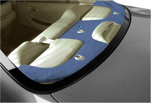 Coverking Custom Fit Dashboard Cover for Select BMW 5-Series Models - Velour (Medium Blue) in Saudi Arabia
