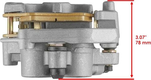 Caltric Front Brake Caliper with Pads Compatible with Yamaha Yz250F 2007-2015 / Yz250 2008-2016 in Saudi Arabia