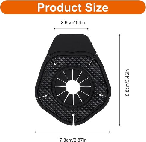2 Pcs Car Wiper Arm Hole Protector Cover, Silicone Front Wiper Protective Guards Universal Windshield Wipers Hole Dustproof Pad for Most Cars SUVs and Trucks in Saudi Arabia