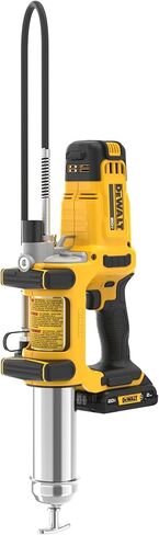 DEWALT Grease Gun 20V MAX, 10,000 PSI Variable 2-Speed Cordless Grease Gun, Oil Resistant Battery and Charger Included, 47 Inch Hose, LED Light and Kit Box (DCGG581GD1) in Saudi Arabia