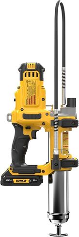 DEWALT Grease Gun 20V MAX, 10,000 PSI Variable 2-Speed Cordless Grease Gun, Oil Resistant Battery and Charger Included, 47 Inch Hose, LED Light and Kit Box (DCGG581GD1) in Saudi Arabia