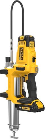 DEWALT Grease Gun 20V MAX, 10,000 PSI Variable 2-Speed Cordless Grease Gun, Oil Resistant Battery and Charger Included, 47 Inch Hose, LED Light and Kit Box (DCGG581GD1) in Saudi Arabia