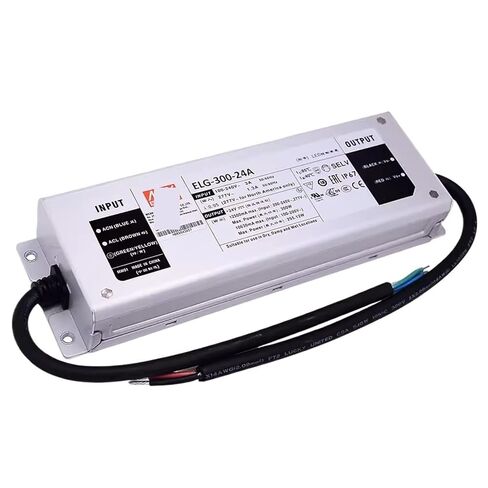 1 قطعة LED تيار مستمر تحويل التيار الكهربائي ELG-300-12A ELG-300-24A ELG-300-12A/24A 12V24V إضاءة قابلة للتعديل (ELG-300-24A 24 فولت) in Saudi Arabia