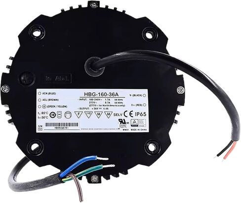 1 قطعة LED مصدر طاقة مقاوم للماء HBG-160-36A/48A/48B (HBG-160-48A 48 فولت) in Saudi Arabia