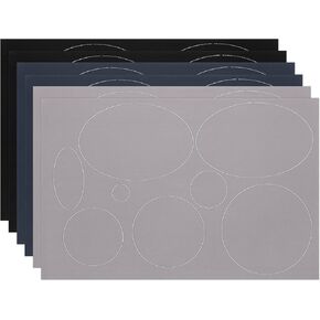 رقعة إصلاح السترة من باتيكل، 6 قطع من النايلون أسفل السترة، طقم إصلاح رقعة ذاتية اللصق مقاومة للماء لثقوب خيمة المعاطف والملابس، بيضاوي أحمر داكن/أحمر/أرجواني in Kuwait