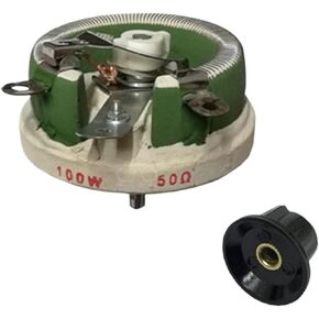 Wirewound Disk Ceramic Potentiometer Adjustable Rheostat Resistor BC1-100W 5R/10R/20R/30R/50R/100R/150R/200R/300R/500R(50R) in Kuwait