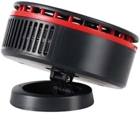 12V Car Heater Fast Heating Heater for Car Windshield Defrosting Defogging 360° Rotatable Warmer Interior Accessories(Red) in Saudi Arabia