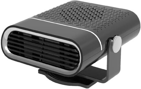 12V/24V Electric Car Heater Fan Fast Heating Window Windshield Defogging Defrosting Heater Non-slip Base Auto Accessories in Saudi Arabia