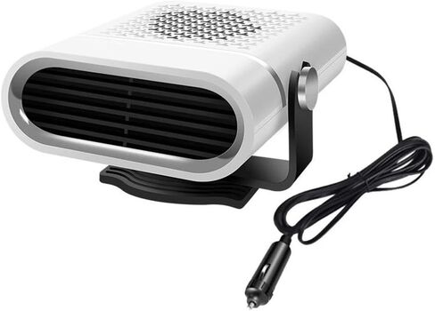 12V/24V Electric Car Heater Fan Fast Heating Window Windshield Defogging Defrosting Heater Non-slip Base Auto Accessories in Saudi Arabia
