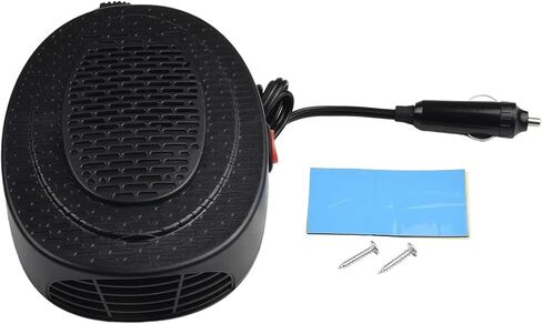 12V/24V Car Heater Fan 500W Car Heater Electric Cooling Heating Auto Windshield Defroster Defogging Demister Car Anti-Fog Heater(24VO) in Saudi Arabia
