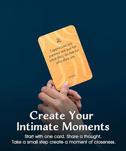 Positive Affirmation Cards for Couples – 54 Motivational & Inspirational Cards with Display Stand & Gift Box for Love, Reflection & Connection,A Lovely Gift for Newlyweds & New Parents in Saudi Arabia