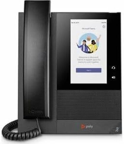 هاتف Poly CCX 400 IP - سلكي - سلكي - سطح المكتب، قابل للتثبيت على الحائط - أسود - متوافق مع TAA - 24 × خط إجمالي - VoIP - شاشة LCD 5 بوصة - 2 × شبكة (RJ-45) - منافذ PoE in Saudi Arabia