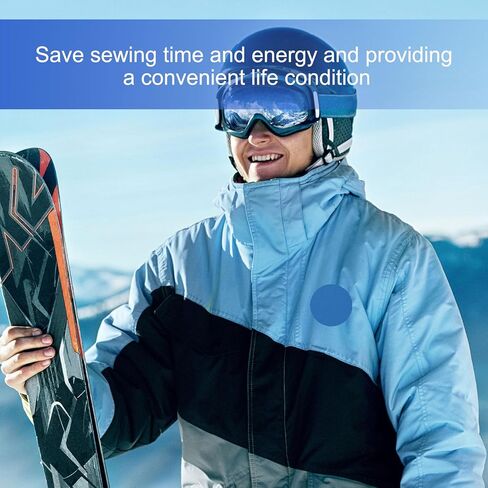 رقعة إصلاح السترة من باتيكل، 6 قطع من النايلون أسفل السترة، طقم إصلاح رقعة ذاتية اللصق مقاومة للماء لثقوب خيمة المعاطف والملابس، بيضاوي أحمر داكن/أحمر/أرجواني in Kuwait